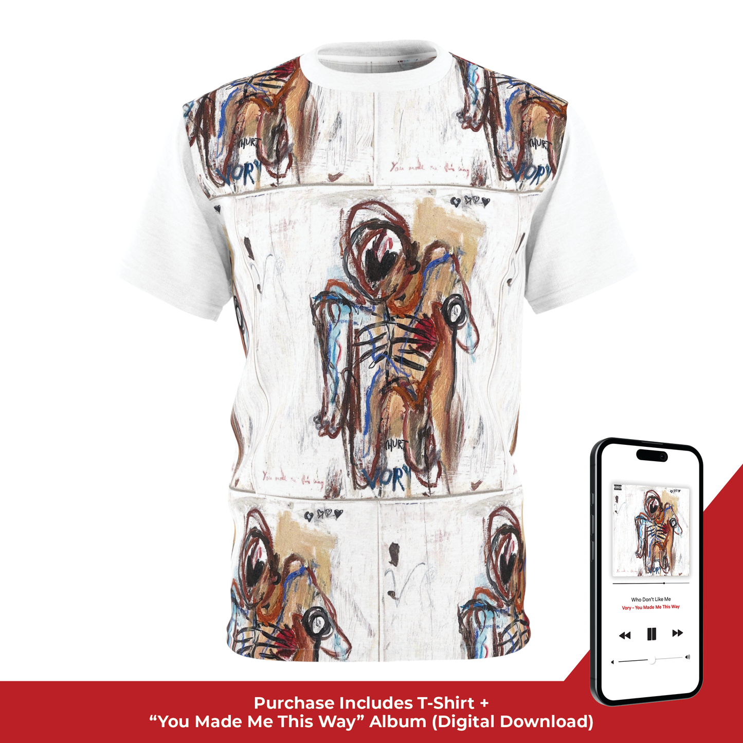 YMMTW Cover Art Tee + Album