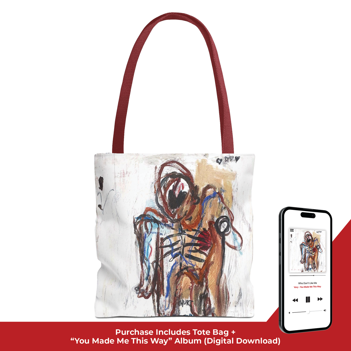 YMMTW Cover Art Tote Bag + Album